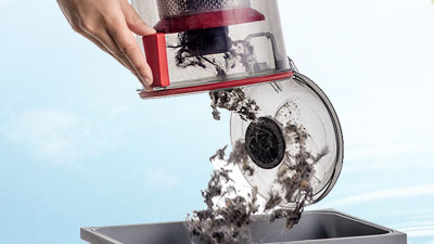 Простая очистка контейнера одним нажатием