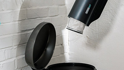 Зручне очищення контейнера для сміття