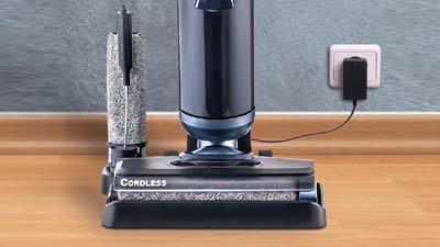 Separate containers for clean and dirty water