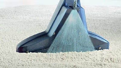 Washing of  carpets with minimal residual moisture