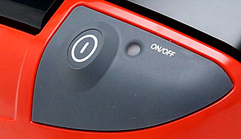 THOMAS Twin Helper washing vacuum cleaner, comfortable rubberised control buttons 