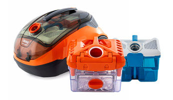 Cycloon Hybrid Family&Pets, водяной фильтр AquaBOX для очистки воздуха и циклонный фильтр DryBOX для оперативной уборки
