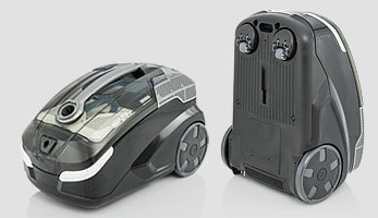 Horizontal and vertical parking allows you to save space and store the vacuum cleaner even in a small cupboard