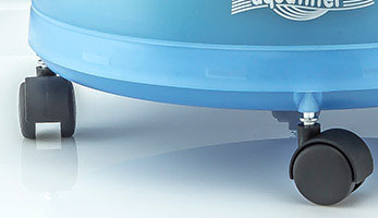 THOMAS Bravo 20S Aquafilter washing vacuum cleaner, running rollers for easy mobility