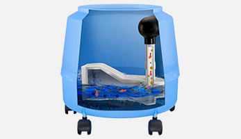 THOMAS cyclone aqua filter, 2 litres, effective dust and allergen retention