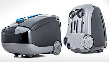 THOMAS Twin Puma washing vacuum cleaner, comfortable rubberised control buttons 