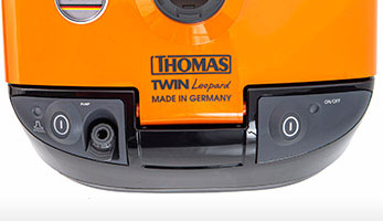 THOMAS Twin Leopard washing vacuum cleaner, comfortable rubberised control buttons 