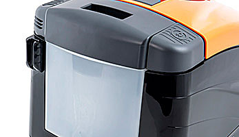THOMAS Twin hoover, large removable external tank for clean water or cleaning solution 
