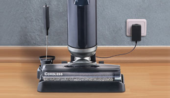 THOMAS AquaFloorCleaner Cordless, компактное хранение и быстрая зарядка на зарядной станции