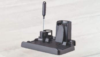 Аккумуляторный моющий пылесос AquaFloorCleanerCordless, зарядная станция со щеточкой для очистки и местом для сменного валика