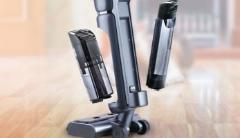 Моющий аккумуляторный пылесос AquaFloorCleaner Cordless Plus, отдельные емкости для чистой и грязной воды