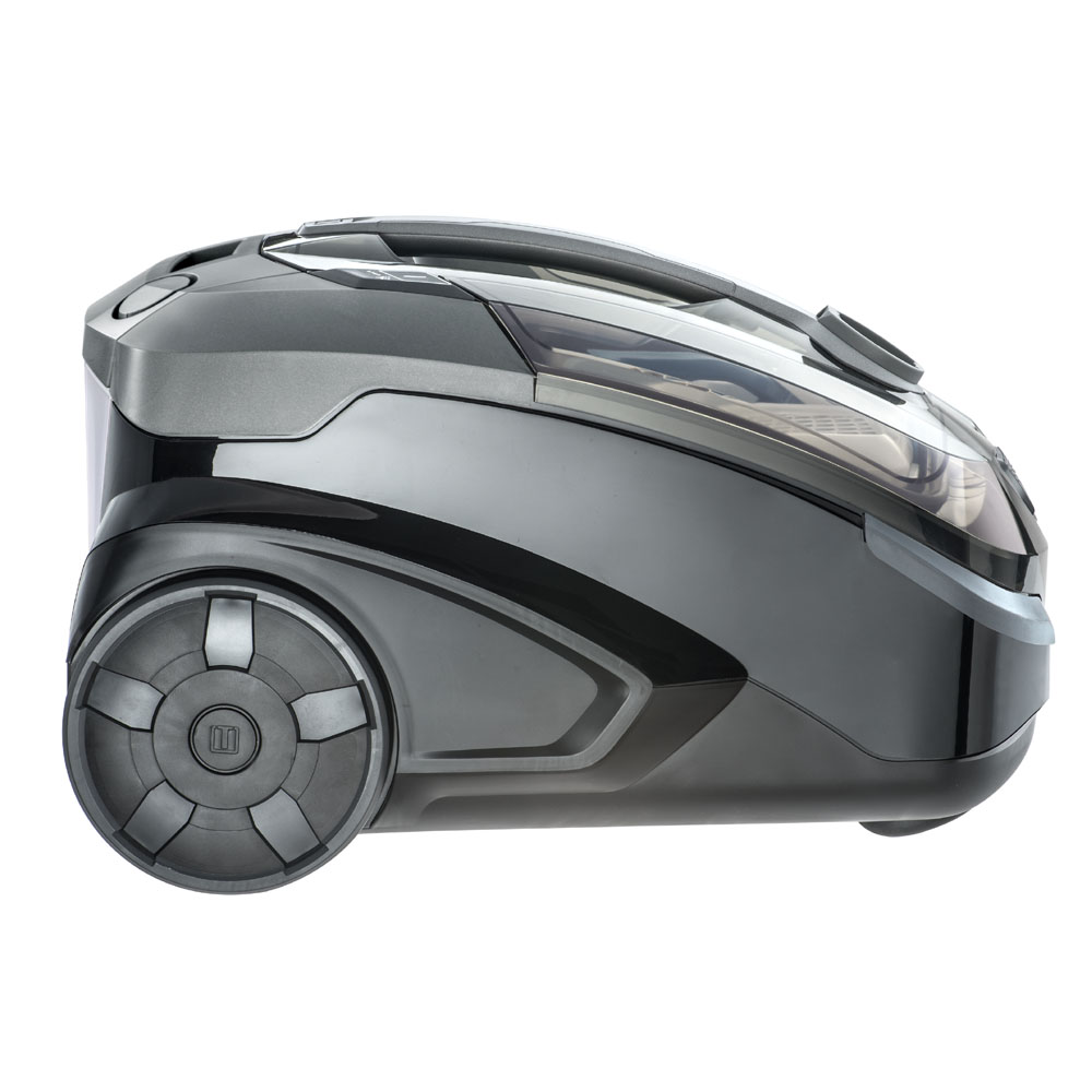Washing vacuum cleaner with AquaBOX for professional parquet and laminate flooring care THOMAS Parkett Prestige XT, side view