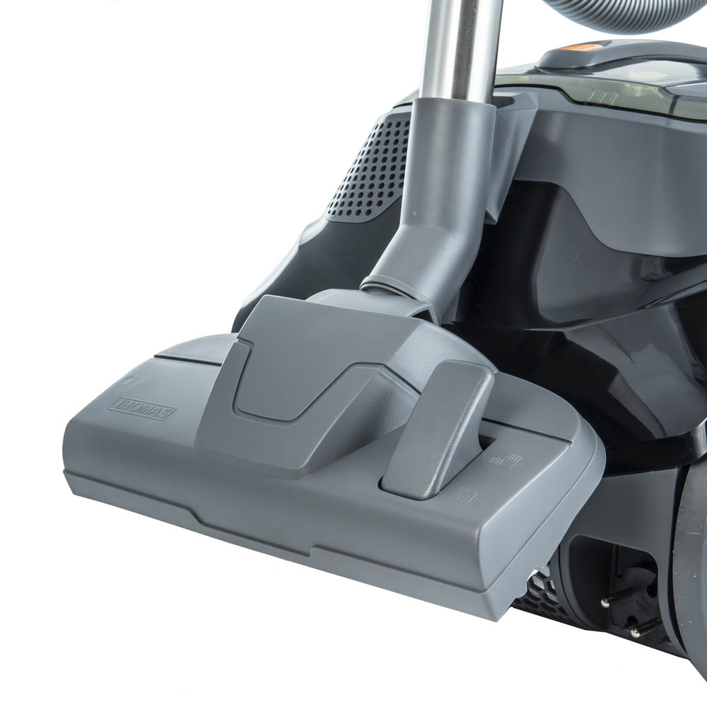 THOMAS Aqua-Box Compact, convenient mounting of a telescopic tube with a nozzle on the body