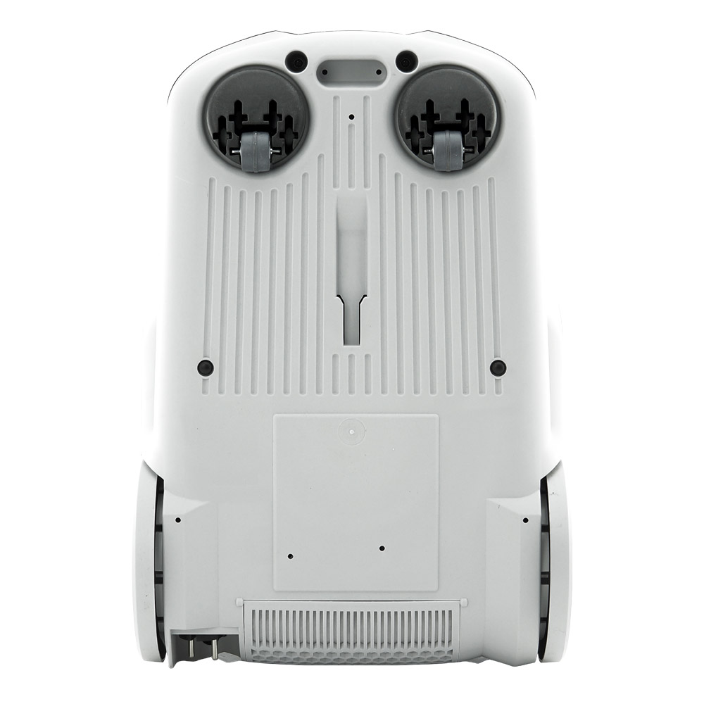THOMAS Vestfalia XT vacuum cleaner, upright parking, bottom view and EasyDrive front rollers