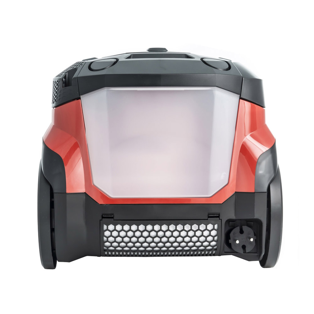 THOMAS Wave XT washing vacuum cleaner, rear view, removable clean water tank  