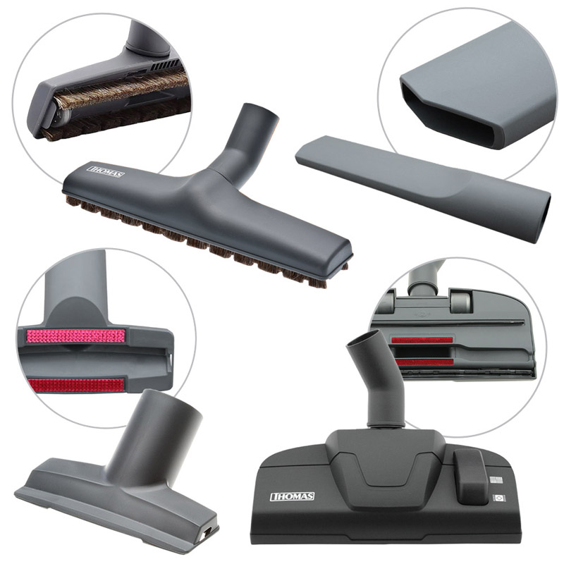 Nozzles for dry cleaning