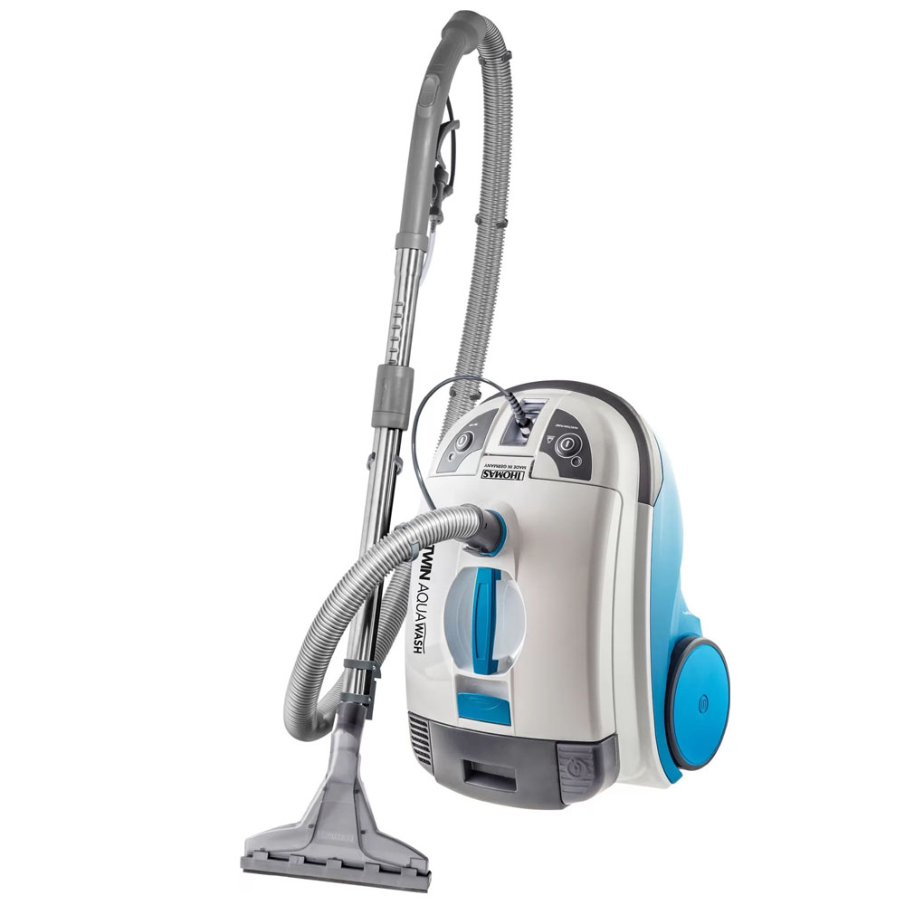 Twin Aquawash with hose, telescopic tube wet mopping nozzle