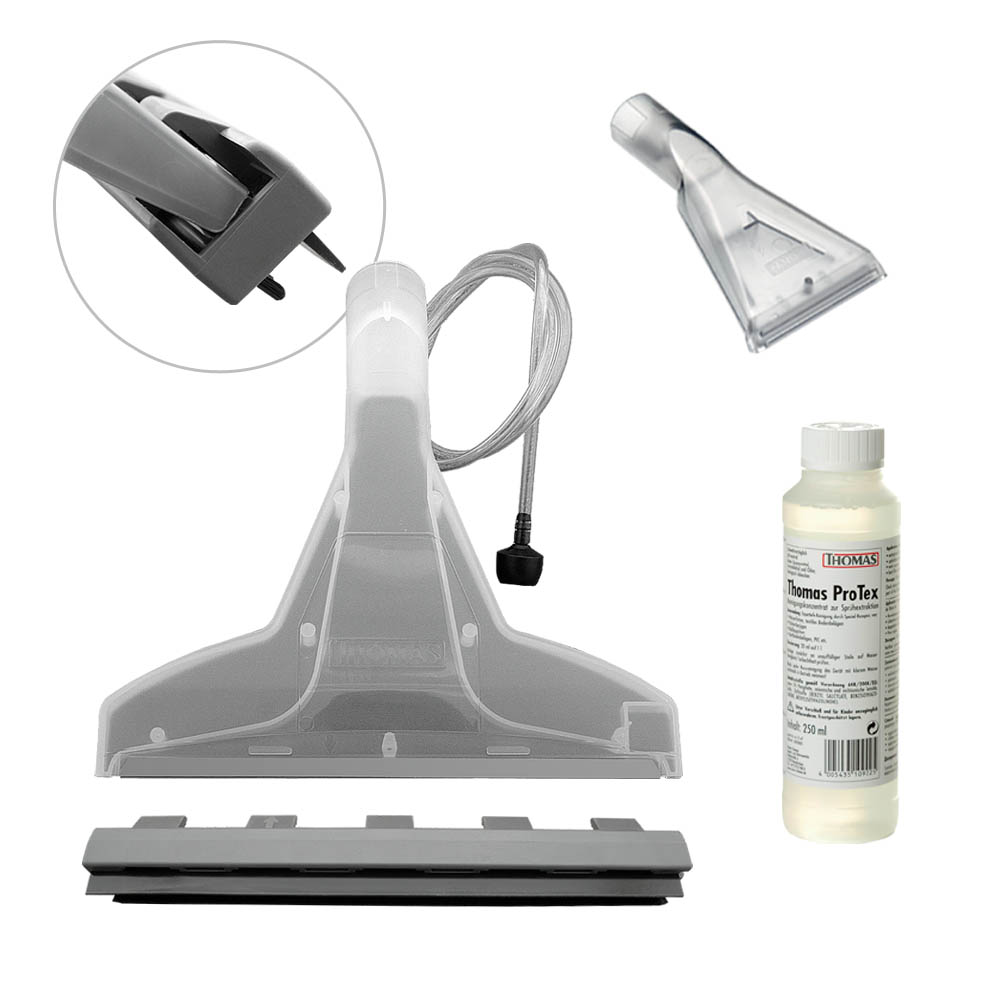Nozzles for wet cleaning