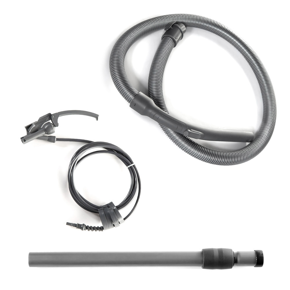 Hose, telescopic tube, spray system with fixings
