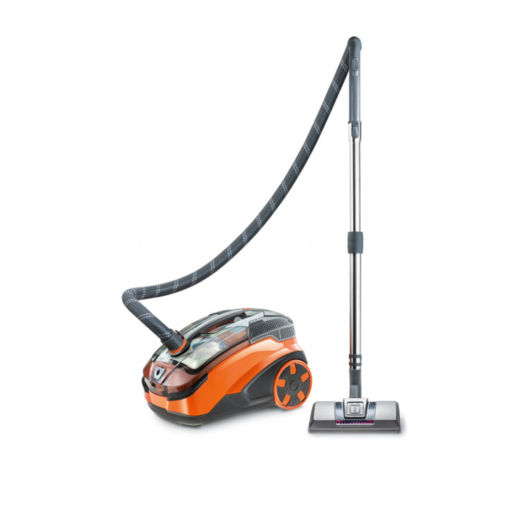 Пылесос THOMAS Pet&Family Parquet Pro с подключенным воздушным шлангом, трубой и турбощеткой для уборки шерсти 