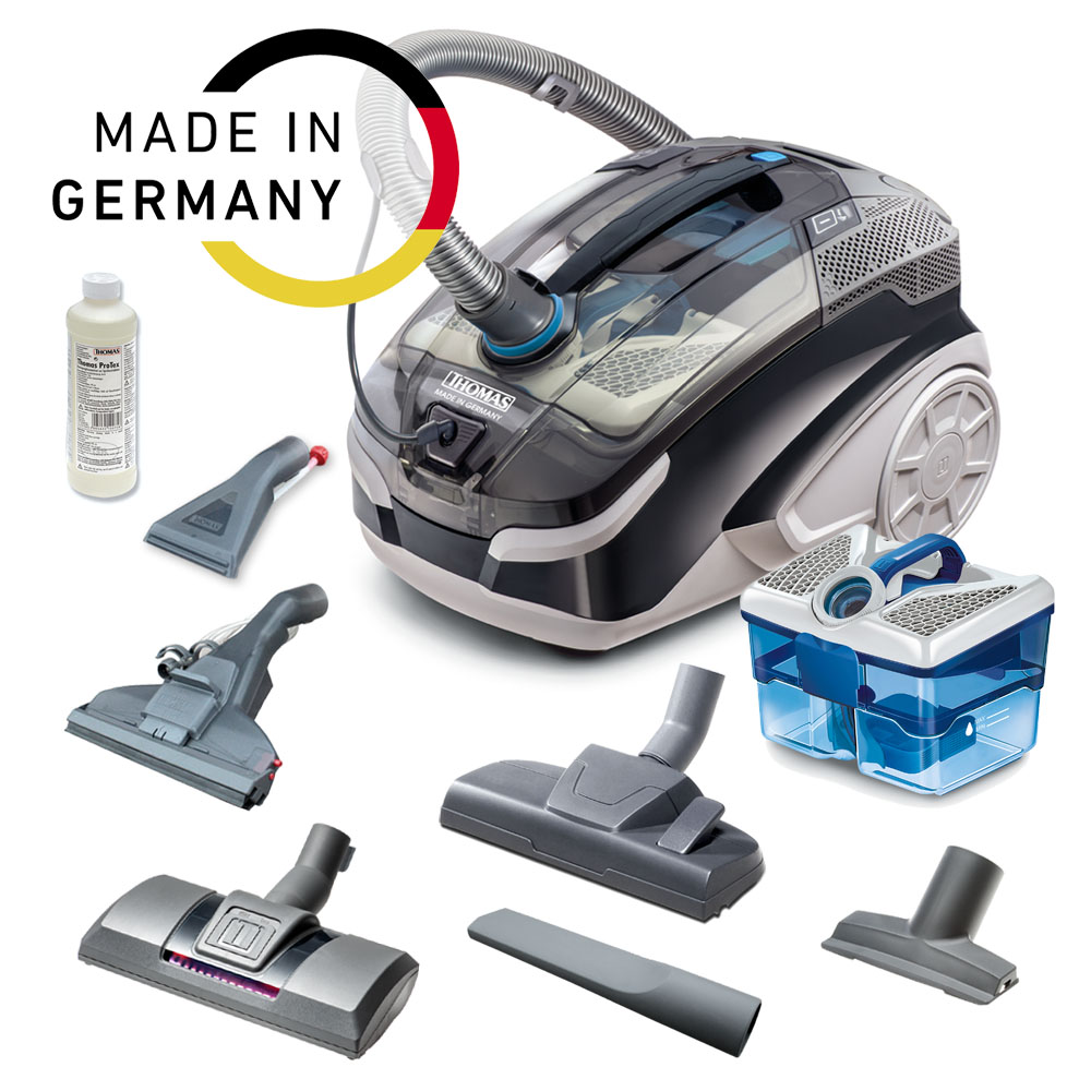 THOMAS Vestfalia XT washing vacuum cleaner with AquaBOX and complete set of accessories. Original German assembly