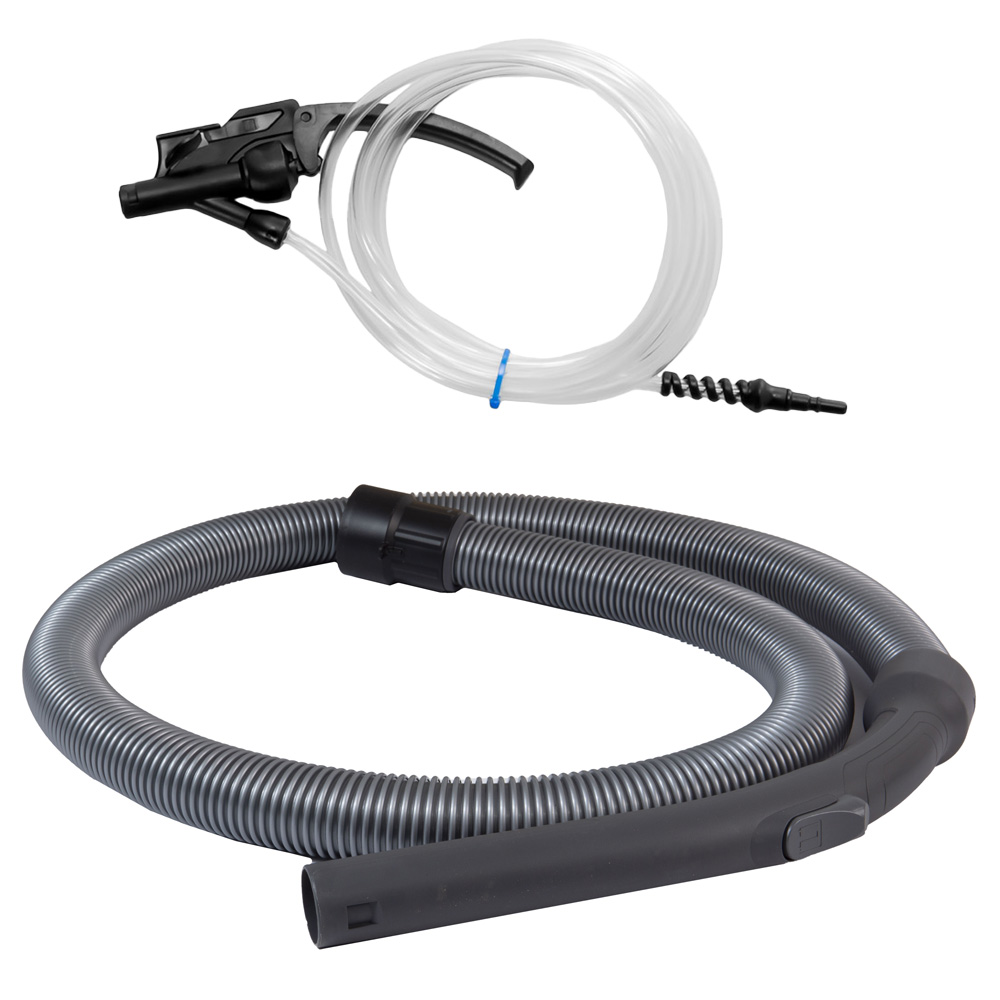 THOMAS corrugated air hose and THOMAS water supply system with transparent tube