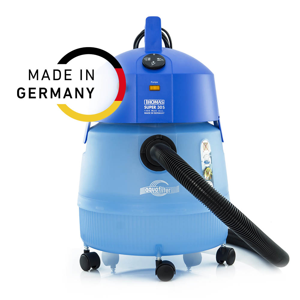 THOMAS Super 30S Aquafilter, German washing vacuum cleaner with aquafilter for large rooms