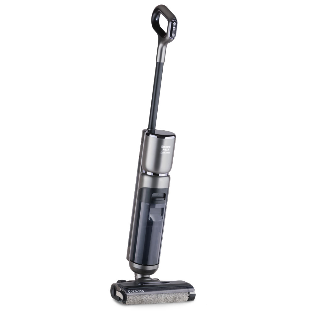 Аккумуляторный пылесос AquaFloorCleaner Cordless, моющий валик из инновационного полимера для эффективной уборки