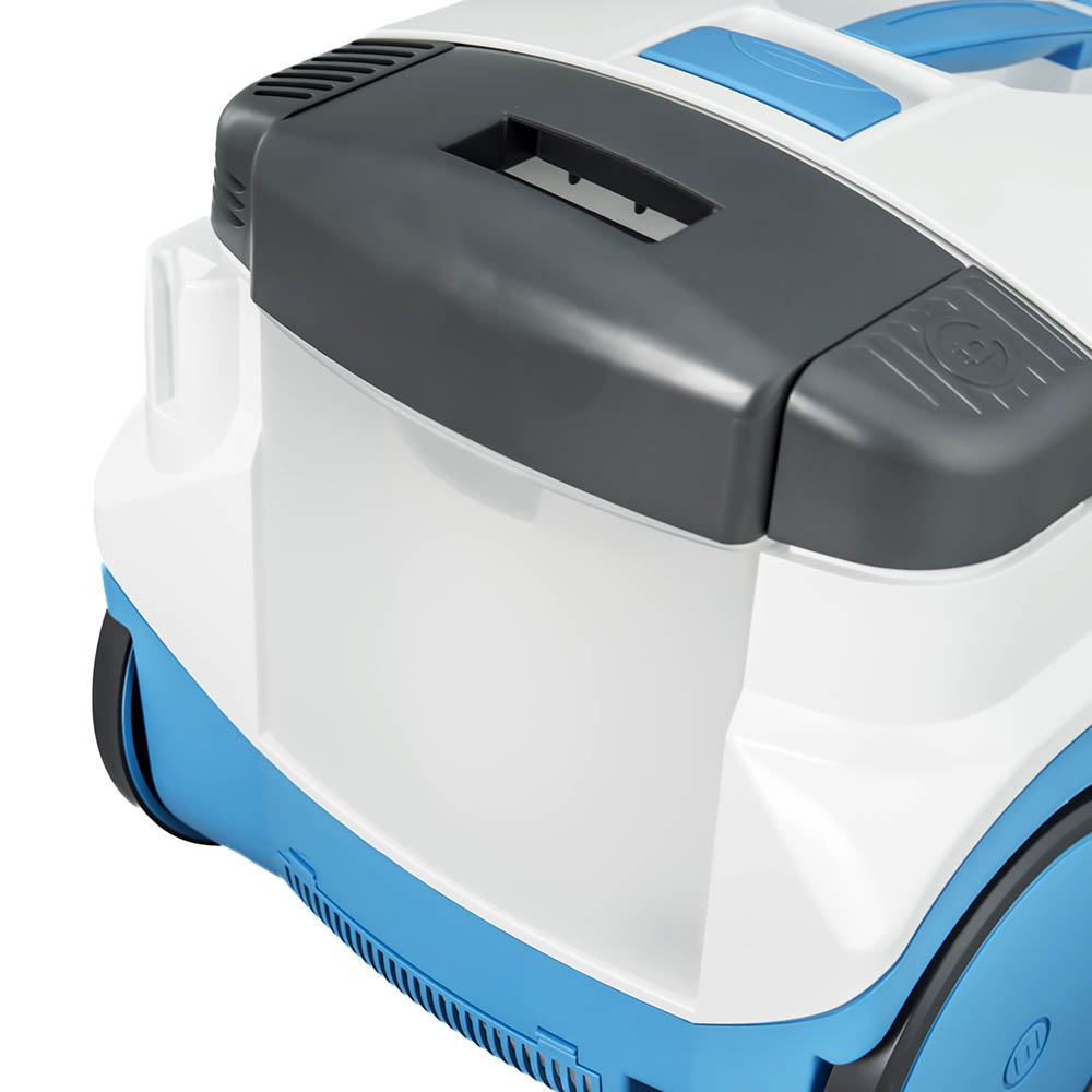 THOMAS Twin Aquawash has a large removable clean water container at the back of the vacuum cleaner