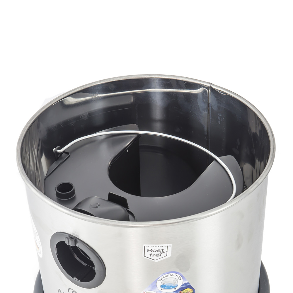 Prestige 20S Aquafilter washing vacuum cleaner, stainless steel bottom with clean water tank