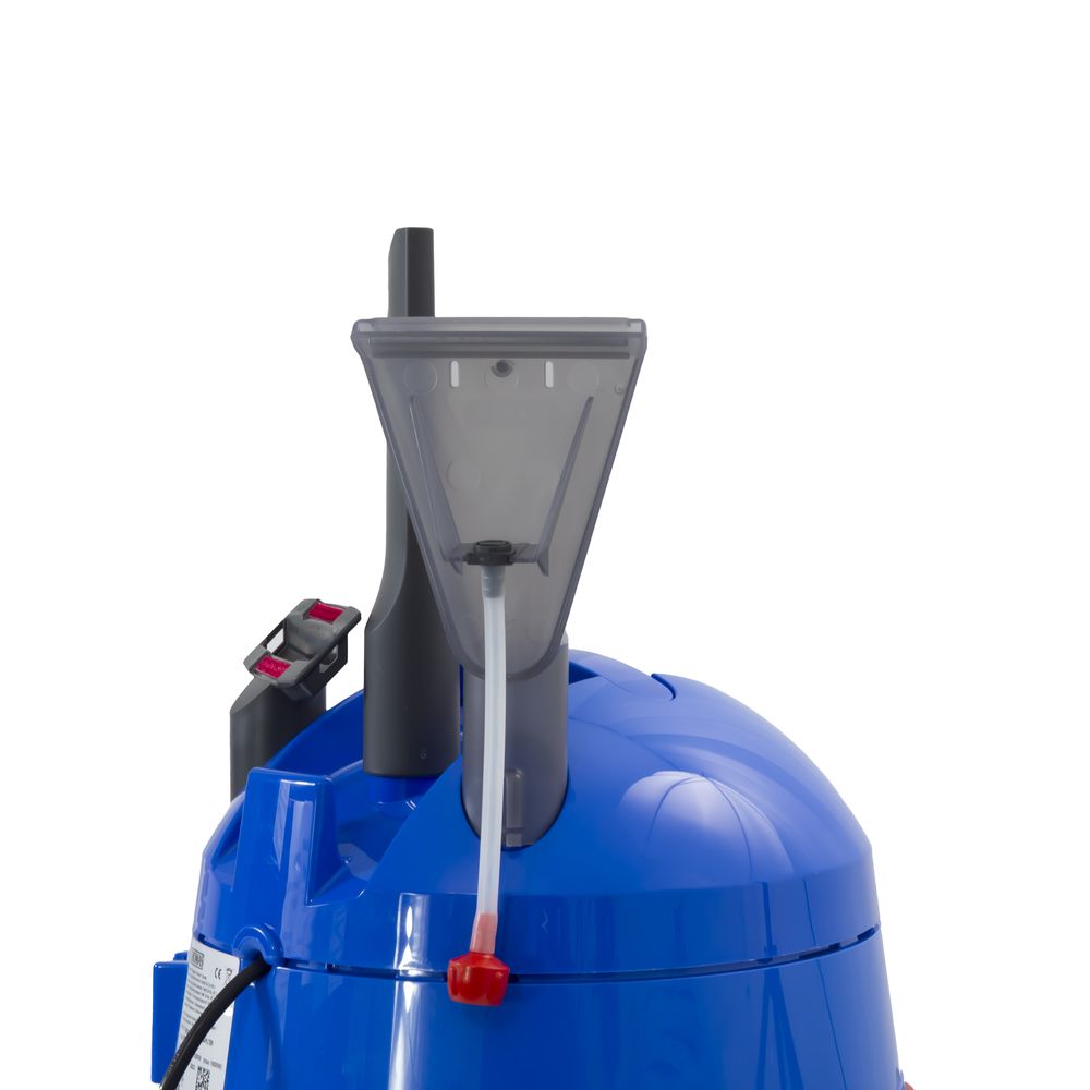 Washing vacuum cleaner Bravo 20S Aquafilter, convenient slots for attaching small nozzles to the body