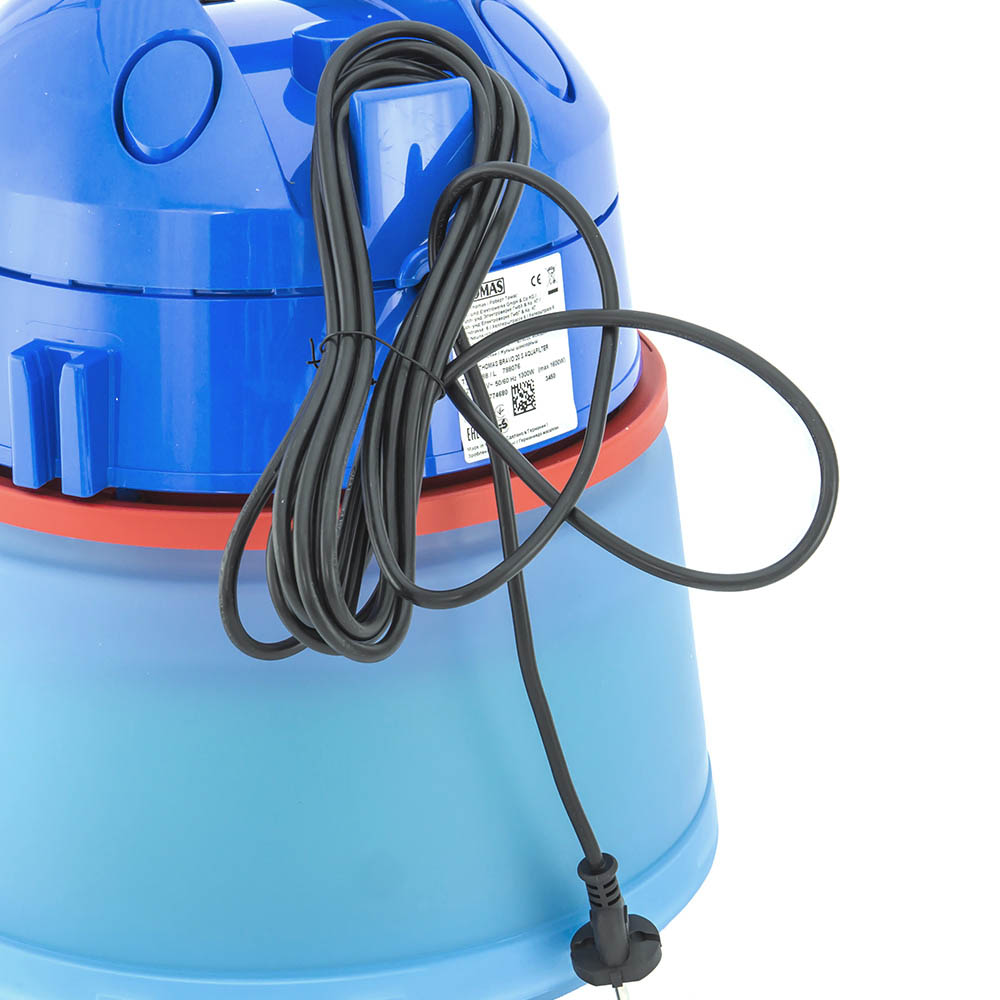 THOMAS Bravo 20S Aquafilter vacuum cleaner, long mains cord provides a large range