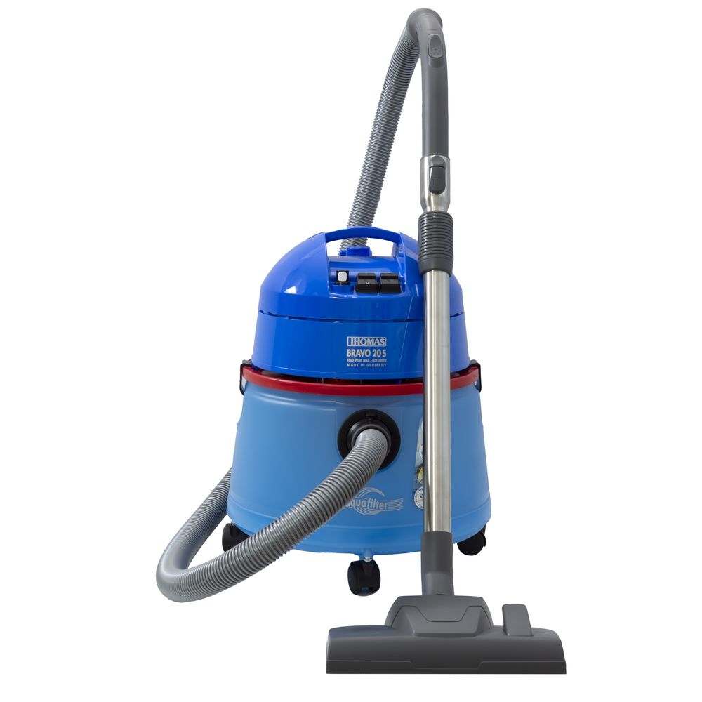 THOMAS Bravo 20S Aquafilter vacuum cleaner, thorough dry cleaning of carpets and hard floors with universal nozzle
