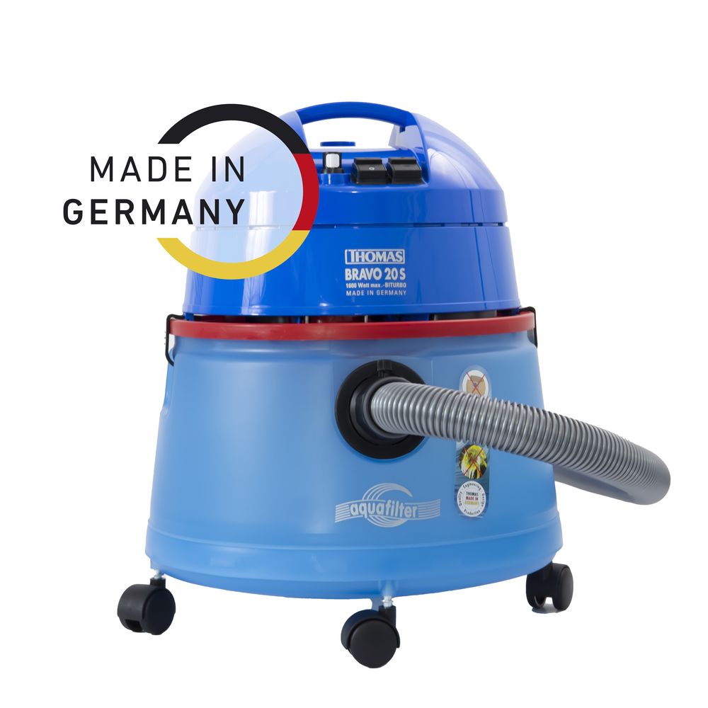 THOMAS Bravo 20S Aquafilter, washing vacuum cleaner with aquafilter for large areas, geniune German quality