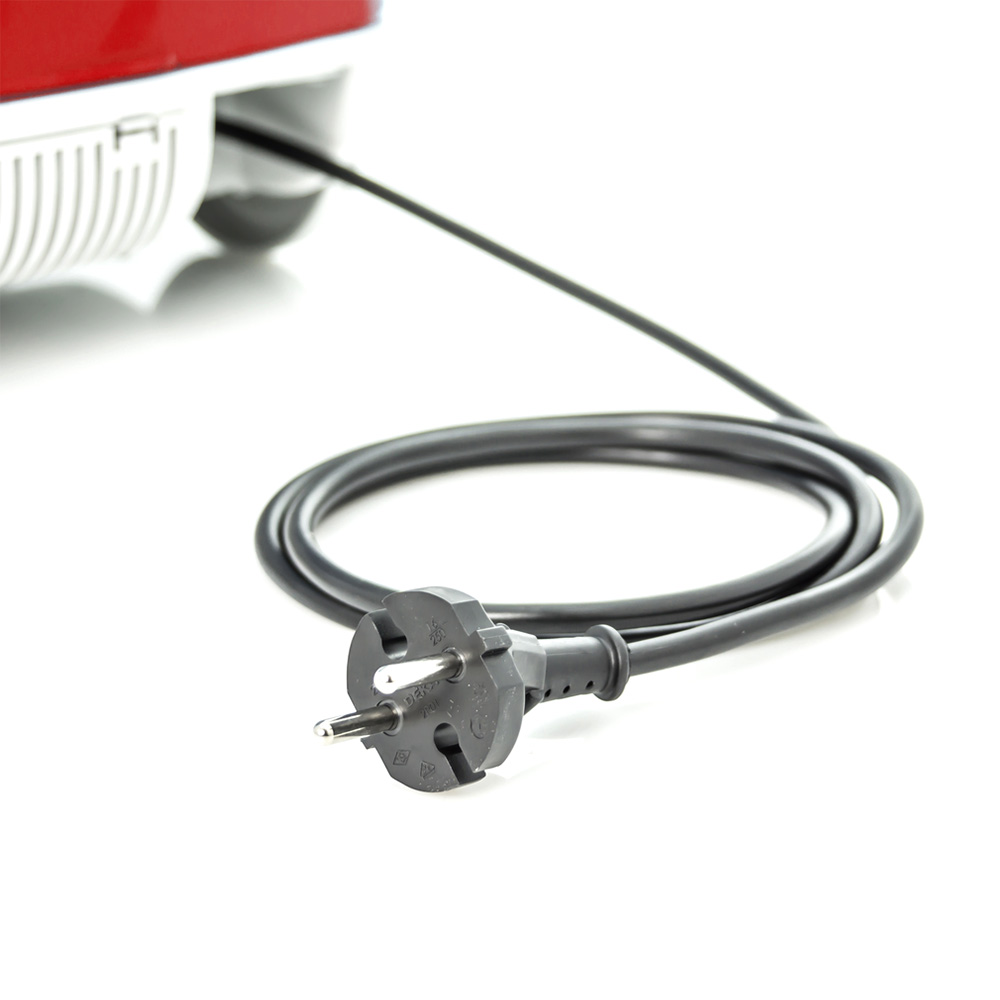 Long power cord for large operation range