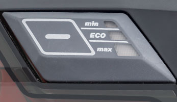 TouchTronic electronic power control, 4 power levels and ECO mode for air purifier mode