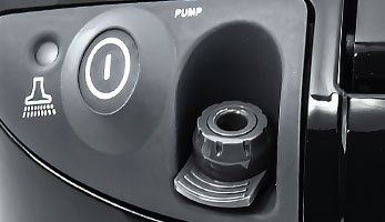 THOMAS AQUATIC washing vacuum cleaner, comfortable rubberised control buttons 