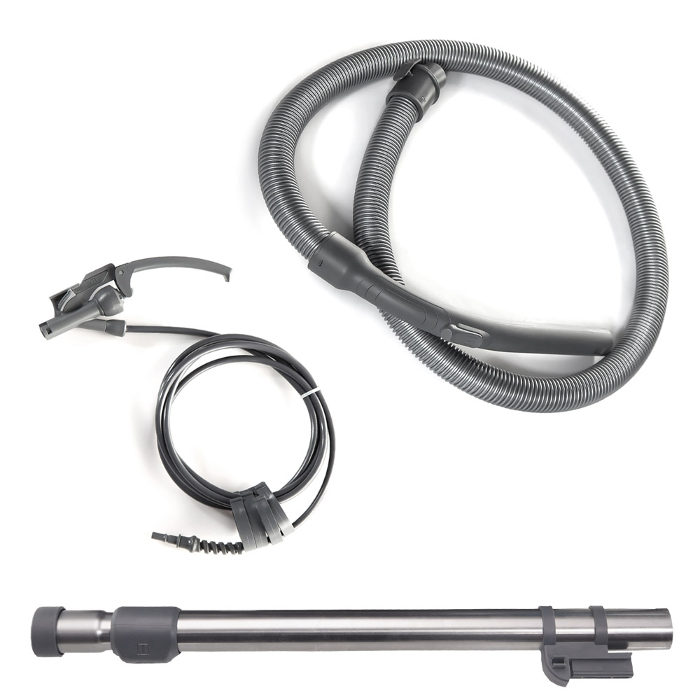 THOMAS Nero AquaStealth, воздушный шланг, телескопическая труба, трубка подачи моющего раствора с пистолетом и клипсы для крепления