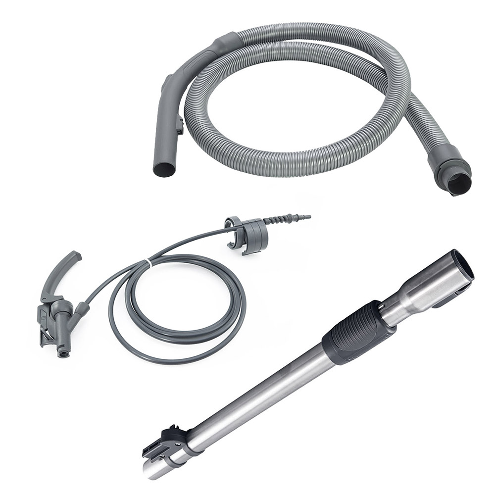 THOMAS AQUATIC LYNX, corrugated air hose, stainless steel telescopic tube, detergent delivery tube