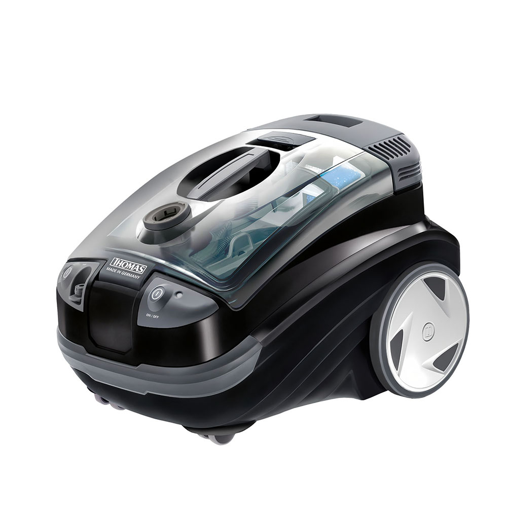 Aquafilter hoover Thomas AQUATIC ONYX. Quality cleaning, hair removal and air purification