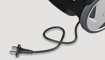 THOMAS AQUATIC ONYX, automatic power cord reel and large range for easy cleaning from a single socket