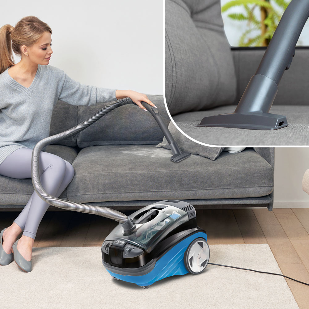 Dry cleaning of upholstered furniture