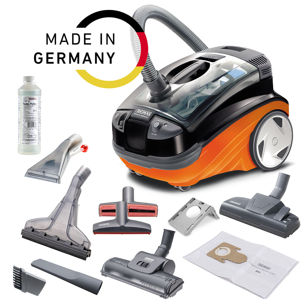 THOMAS AQUATIC LYNX - washing vacuum cleaner with aqua filter for pet owners from Germany 