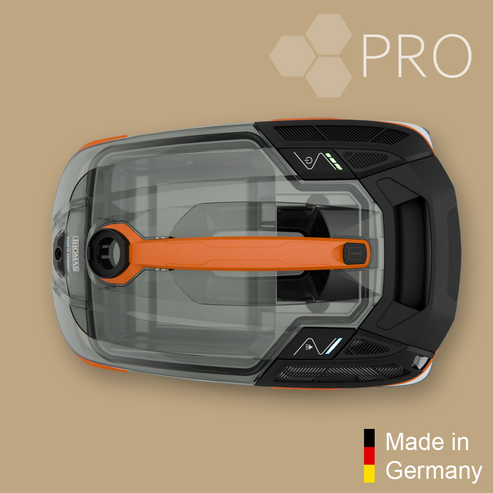 Моющий пылесос THOMAS Amfibia Pro Animal, крышка изготовлена из полупрозрачного пластика