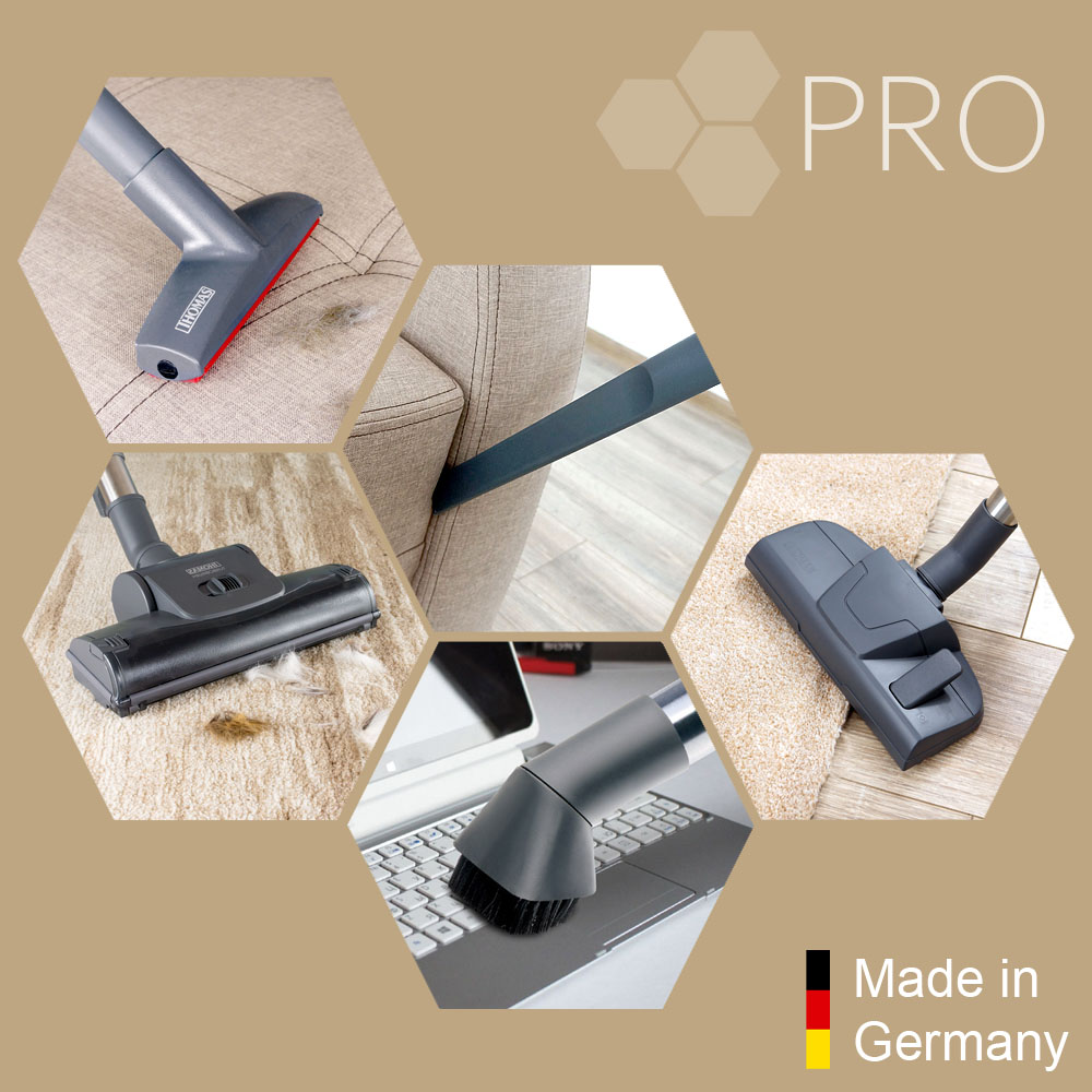 Amfibia Pro Animal, турбощетка и другие насадки для сухой уборки и удаления шерсти
