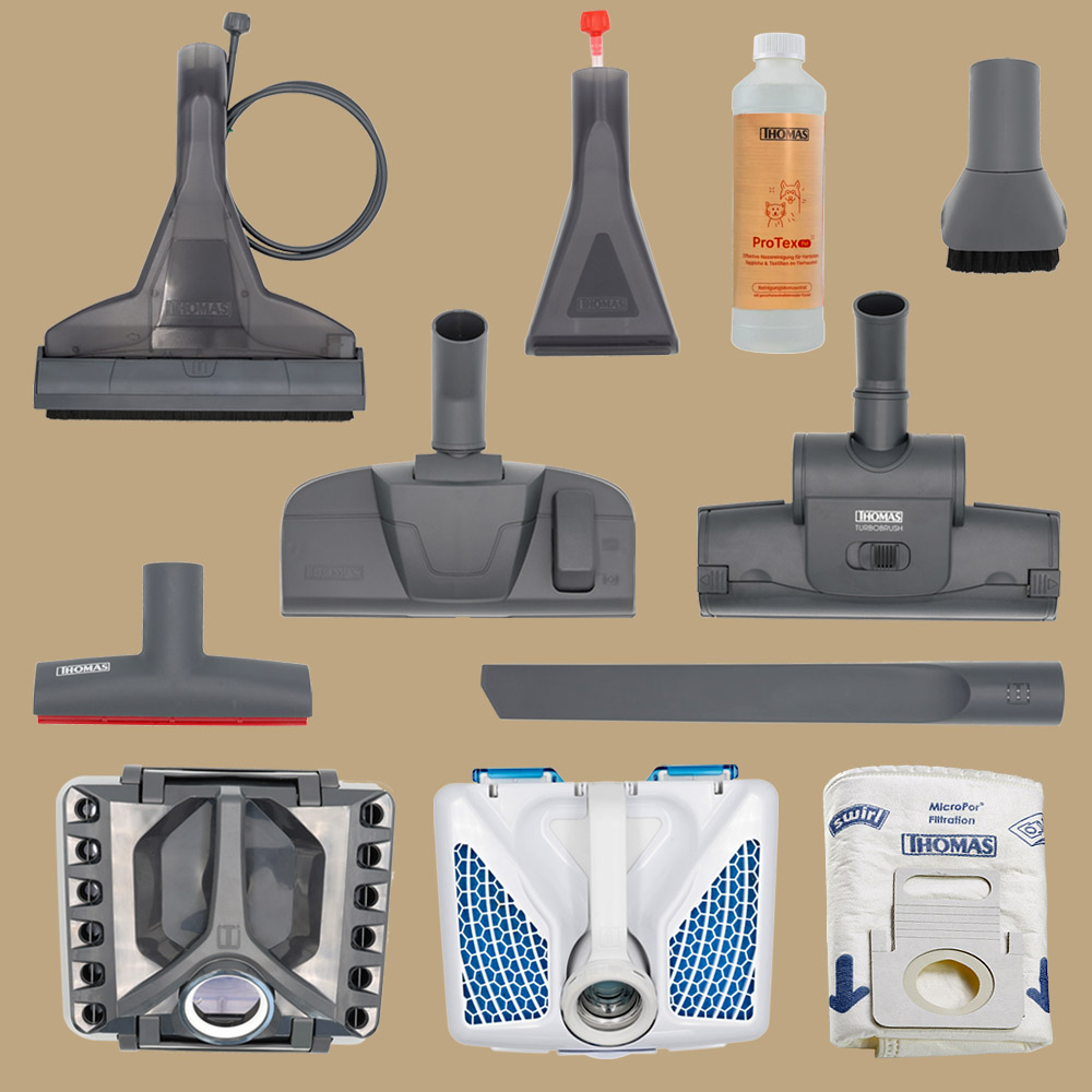 Amfibia Pro Animal, полный комплект насадок, фильтры и моющий концентрат