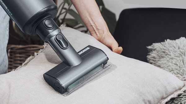 Effective cleaning of upholstered furniture from dust, hair and dust mites
An electric furniture nozzle will help not only to thoroughly clean the upholstery, but also to destroy household mites - allergens