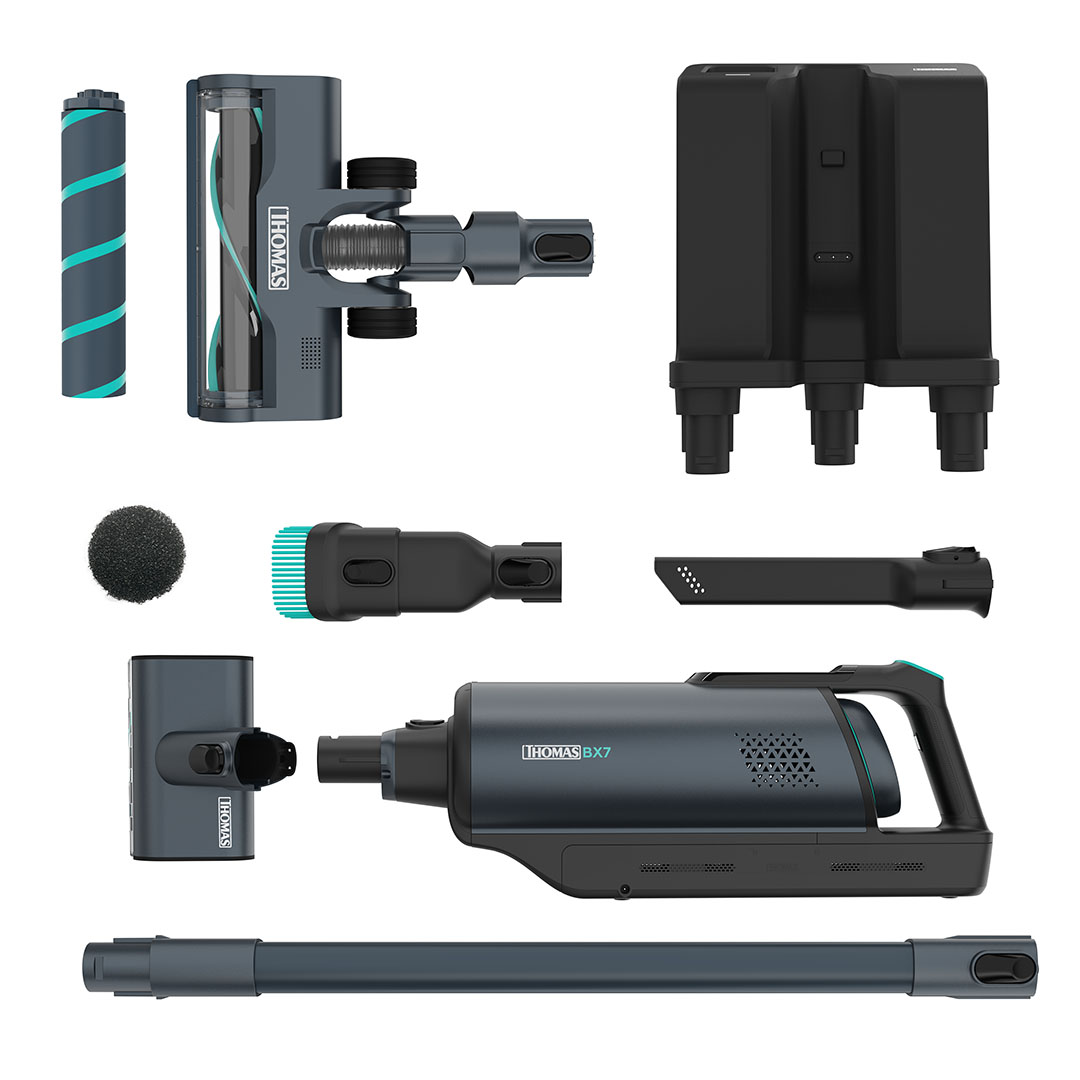 Cordless vacuum cleaner THOMAS BX 7, complete set